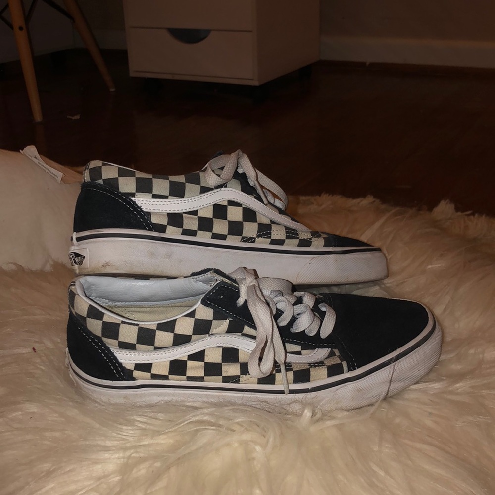 Checkered Old Skool Vans